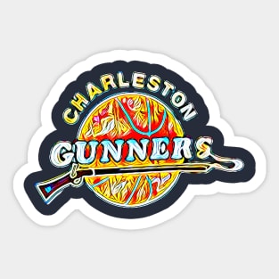 Charleston Gunners Basketball Sticker